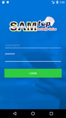 Samtop Recharge Online PRO android App screenshot 1